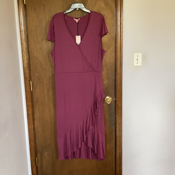 Relist 1/30 Juicy Couture boho faux wrap dress XXL - Picture 6 of 16